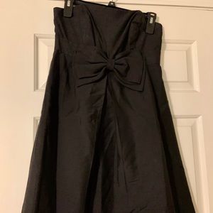 Black Cocktail dress with bow